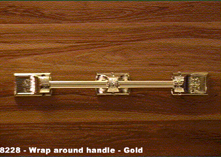 8228 - Wrap around handle - gold