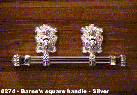 8274 - Barnes square handle - silver